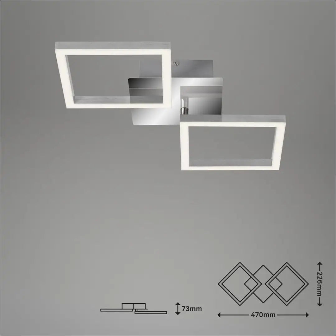 Lubinis LED šviestuvas DI12385 - €24 Save 50% __label:Pristatymas 1-2 d.d., color-sidabrine, interjeras,