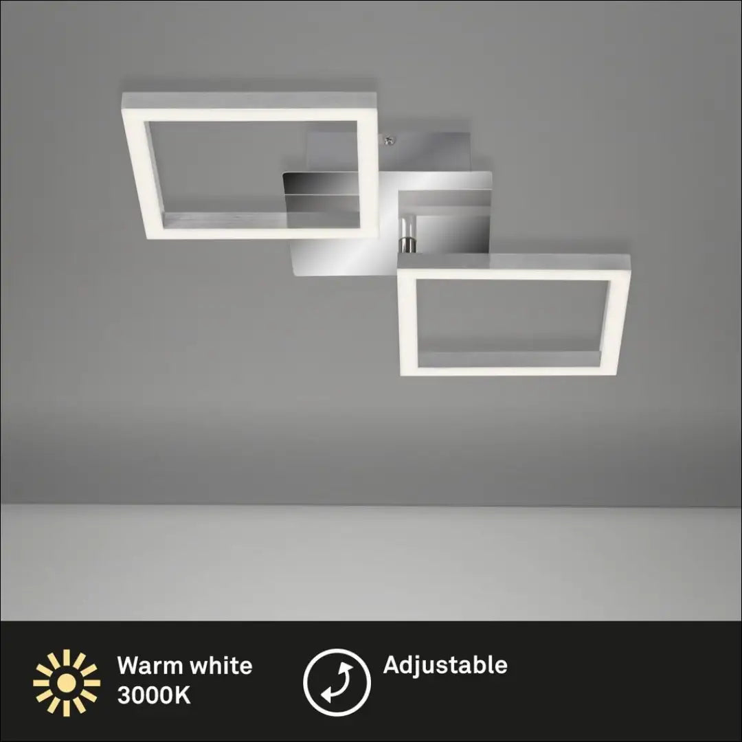 Lubinis LED šviestuvas DI12385 - €24 Save 50% __label:Pristatymas 1-2 d.d., color-sidabrine, interjeras,