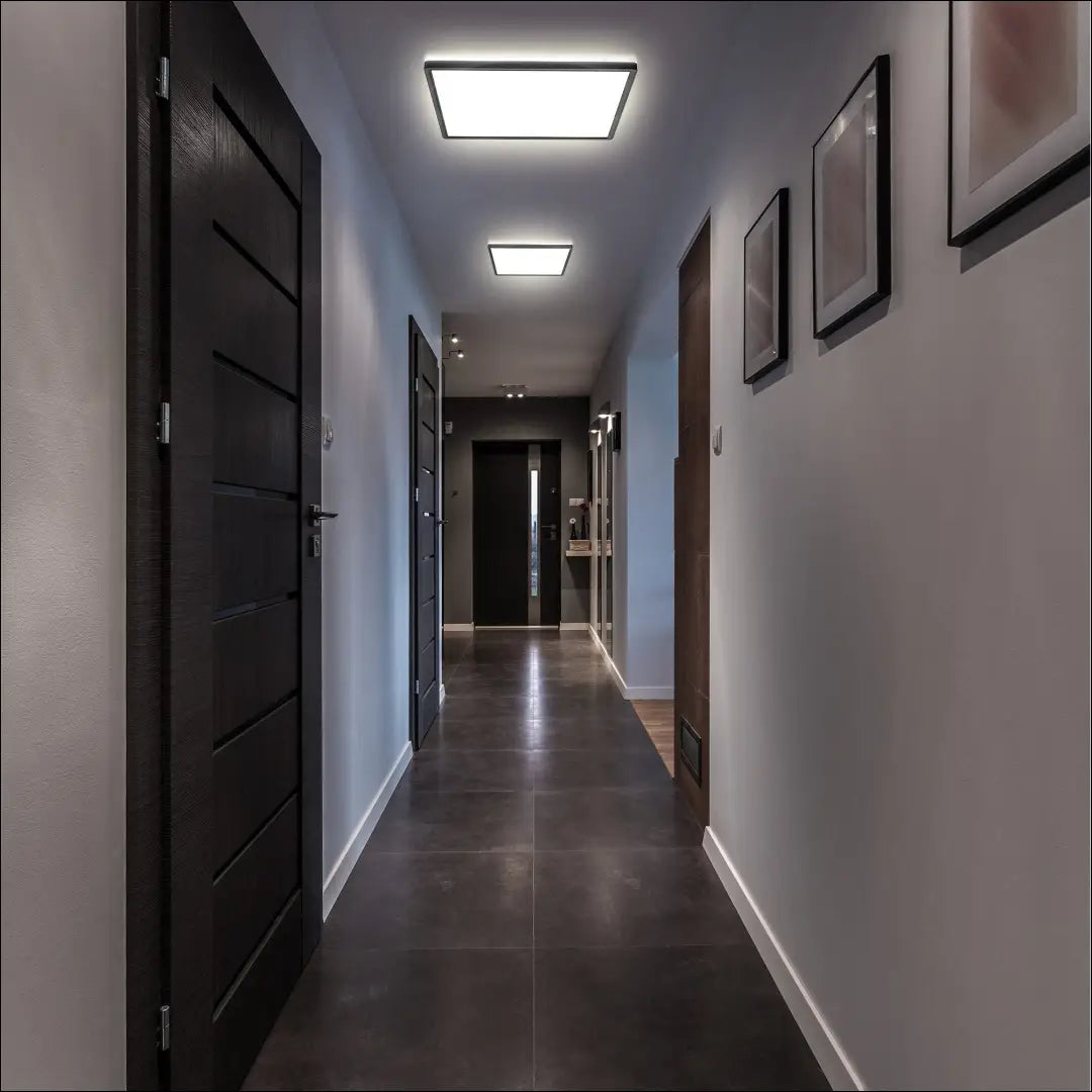 Lubinis LED šviestuvas DI12416 - €34 Save 50% 25-50, __label:Pristatymas 1-2 d.d., color-juoda, interjeras,