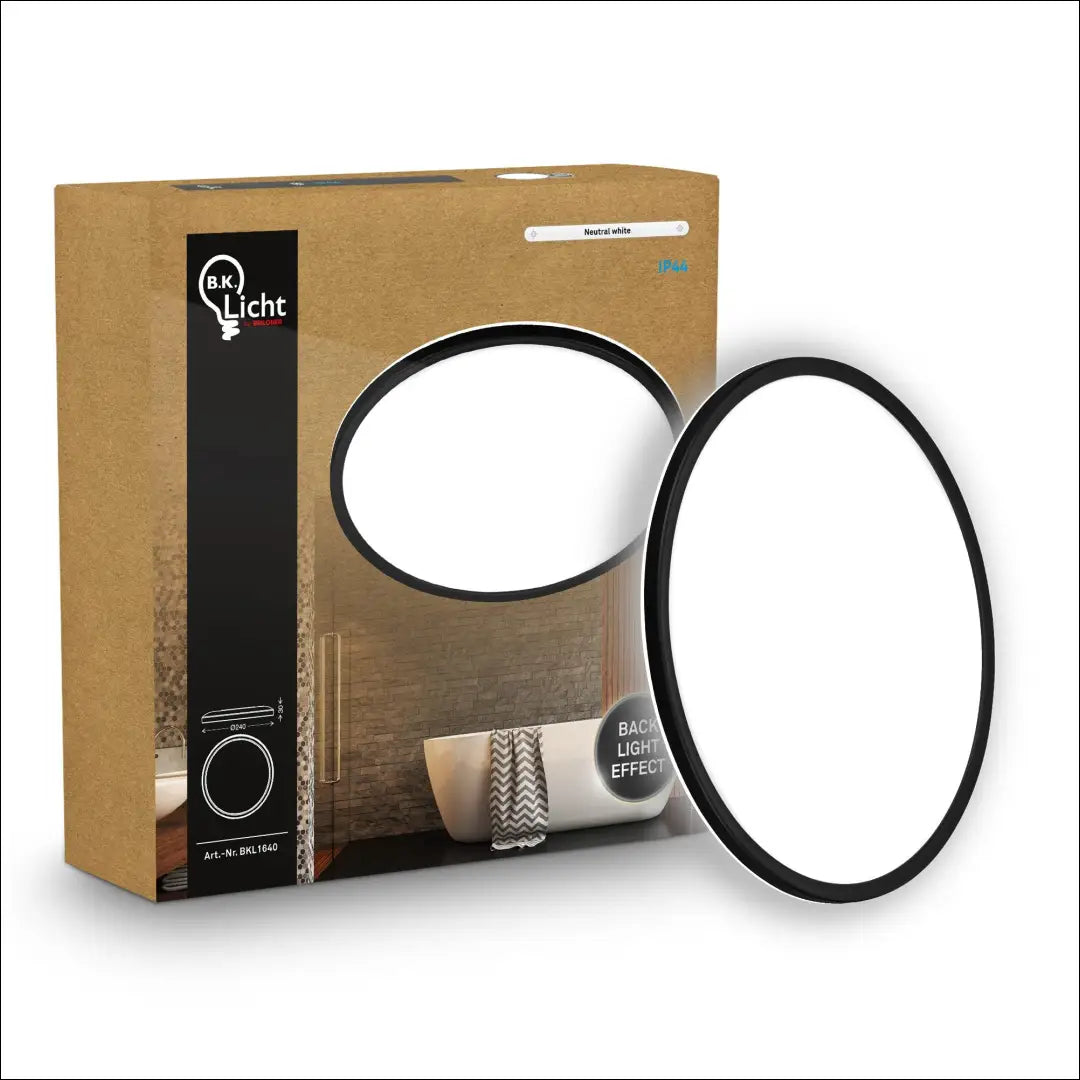Lubinis LED šviestuvas DI12427 - €12 Save 50% __label:Pristatymas 1-2 d.d., color-juoda, interjeras,