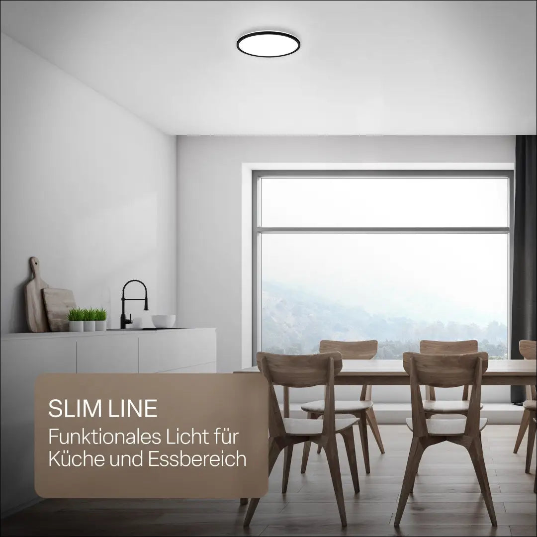 Lubinis LED šviestuvas DI12427 - €12 Save 50% __label:Pristatymas 1-2 d.d., color-juoda, interjeras,