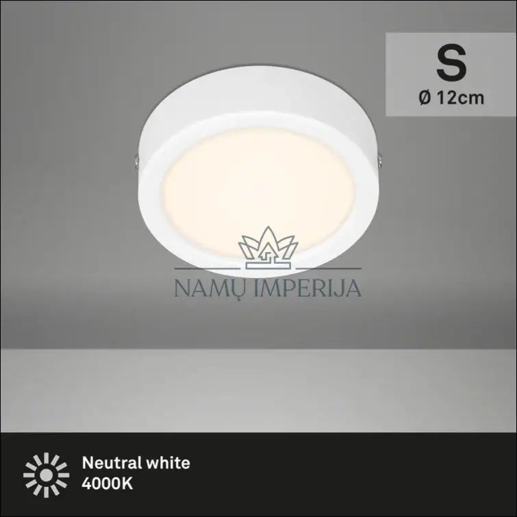 Lubinis LED šviestuvas DI3665 - €17 Save 65% __label:Pristatymas 1-2 d.d., color-balta, interjeras,