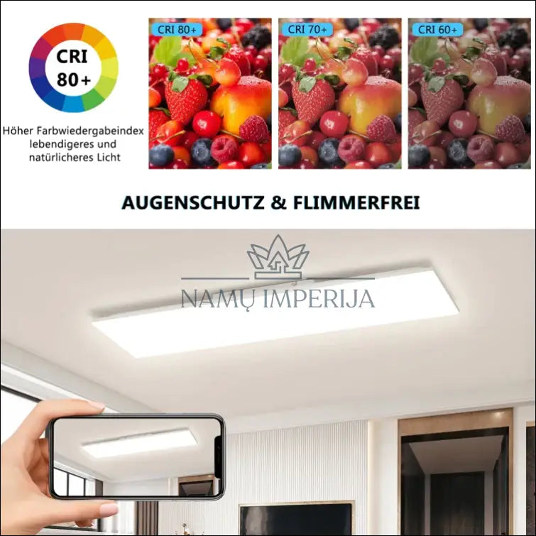 Lubinis LED šviestuvas DI5141 - €50 Save 60% 50-100, __label:Pristatymas 1-2 d.d., color-balta, interjeras,