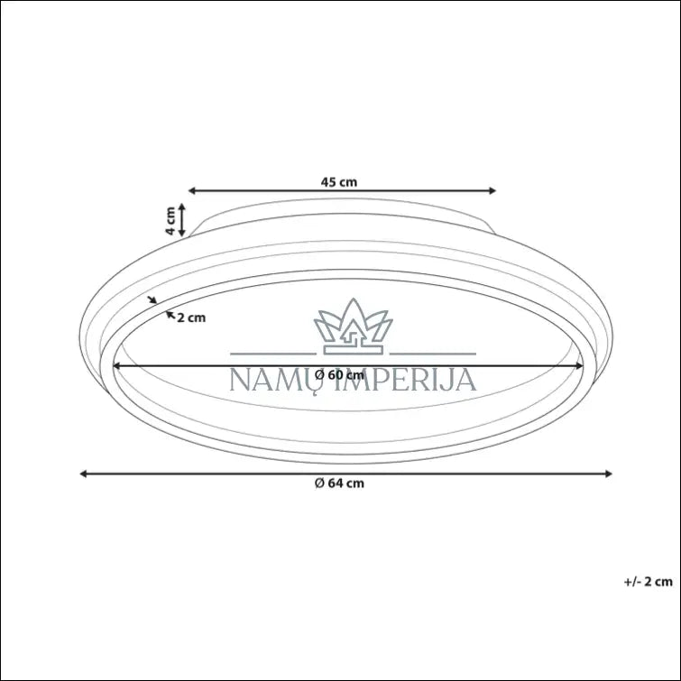 Lubinis LED šviestuvas DI5408 - €82 Save 50% 50-100, __label:Pristatymas 1-2 d.d., color-auksine, interjeras,