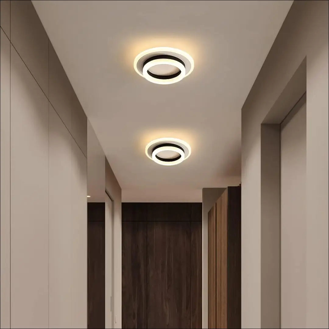 Lubinis LED šviestuvas DI8224 - €16 Save 50% __label:Pristatymas 1-2 d.d., color-balta, color-juoda, interjeras,