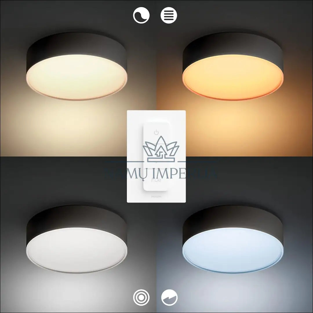 Lubinis LED šviestuvas DI9792 - €72 Save 50% 50-100, __label:Pristatymas 1-2 d.d., color-juoda, interjeras,