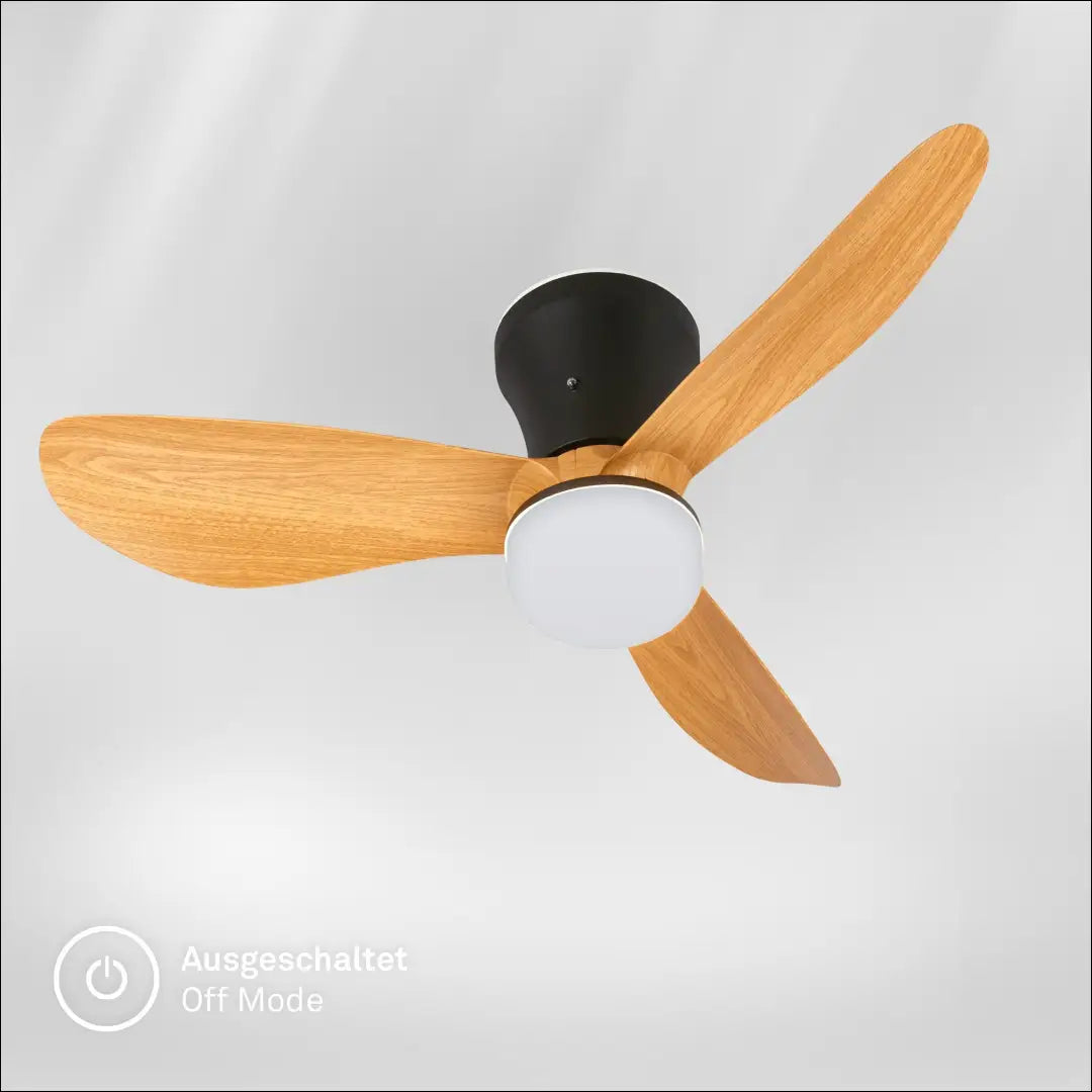 Lubinis LED šviestuvas su ventiliatoriumi DI12387 - €49 Save 50% 25-50, __label:Pristatymas 1-2 d.d., color-juoda,