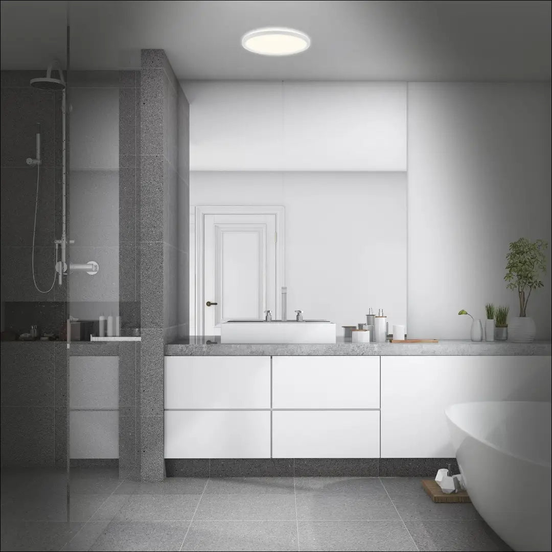 Lubinis LED vonios šviestuvas DI12300 - €22 Save 50% __label:Pristatymas 1-2 d.d., color-balta, interjeras,