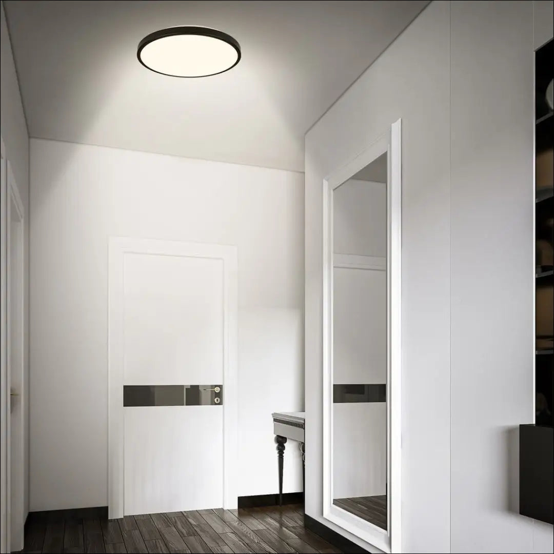 Lubinis LED vonios šviestuvas DI12456 - €22 Save 50% __label:Pristatymas 1-2 d.d., color-juoda, interjeras,