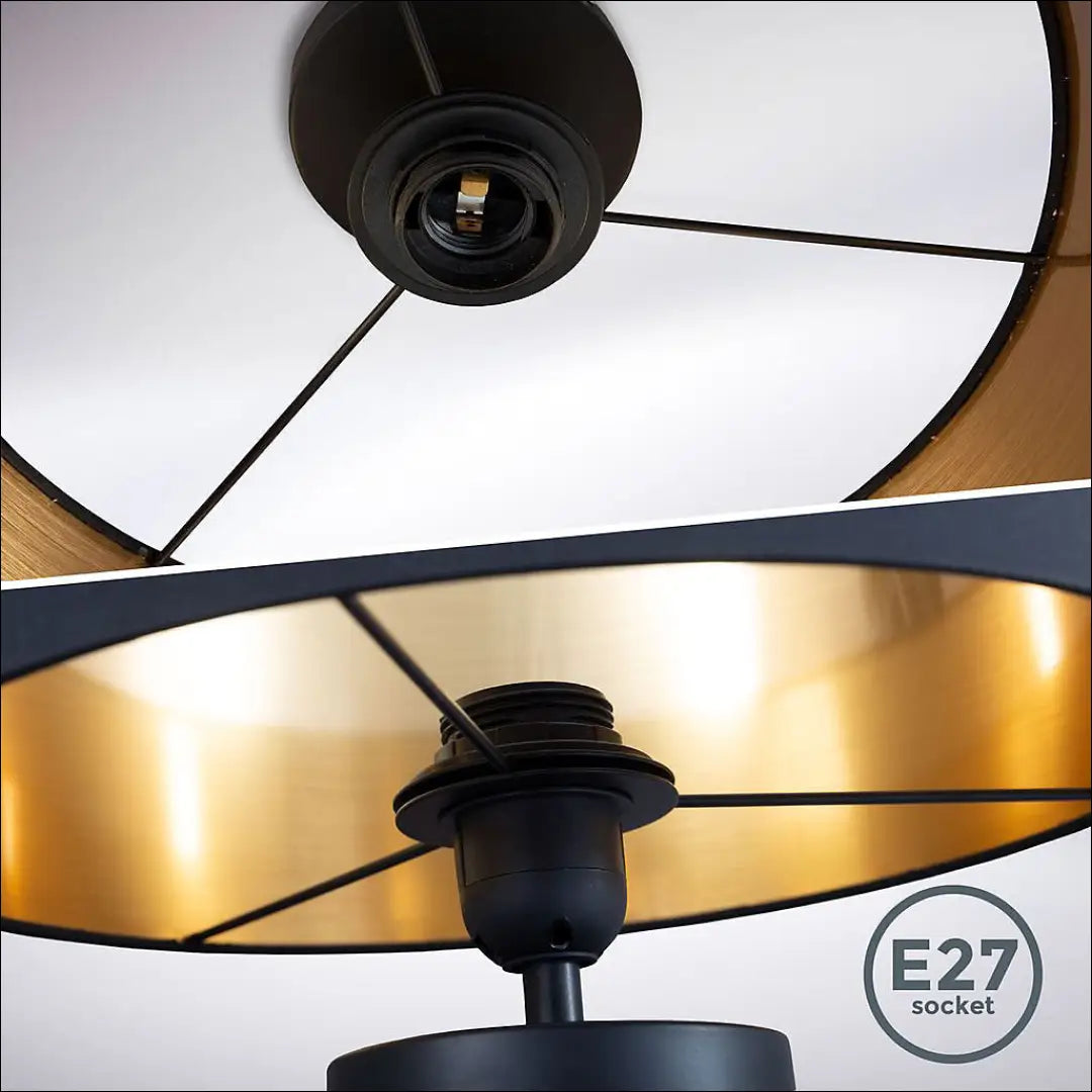 Lubinis šviestuvas DI11086 - €20 Save 50% __label:Pristatymas 1-2 d.d., color-auksine, color-juoda, interjeras,