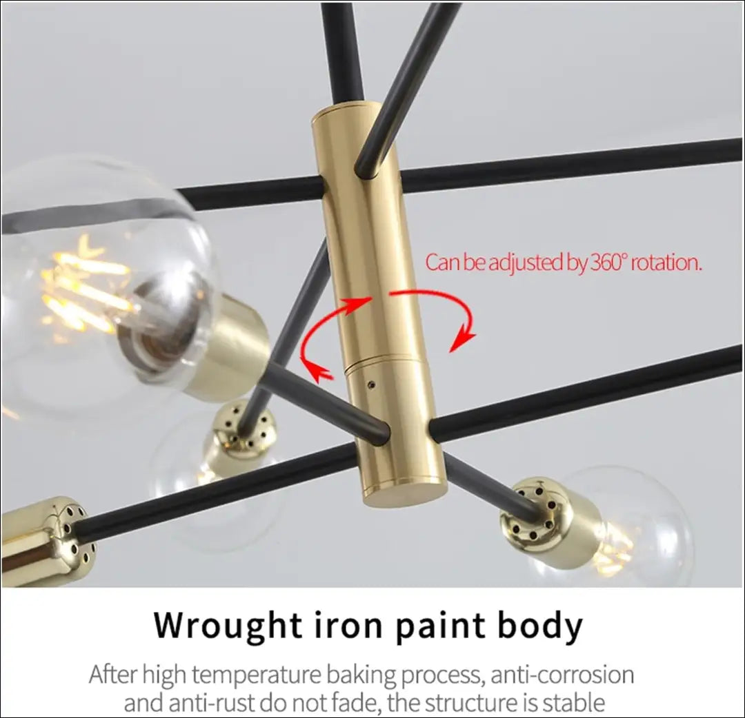 Lubinis šviestuvas DI11105 - €41 Save 50% 25-50, __label:Pristatymas 1-2 d.d., color-auksine, color-juoda, interjeras