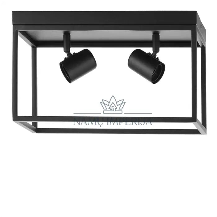 Lubinis šviestuvas DI1695 - €21 Save 65% color-juoda, interjeras, lubiniai-sviestuvai, material-metalas, spec Iki