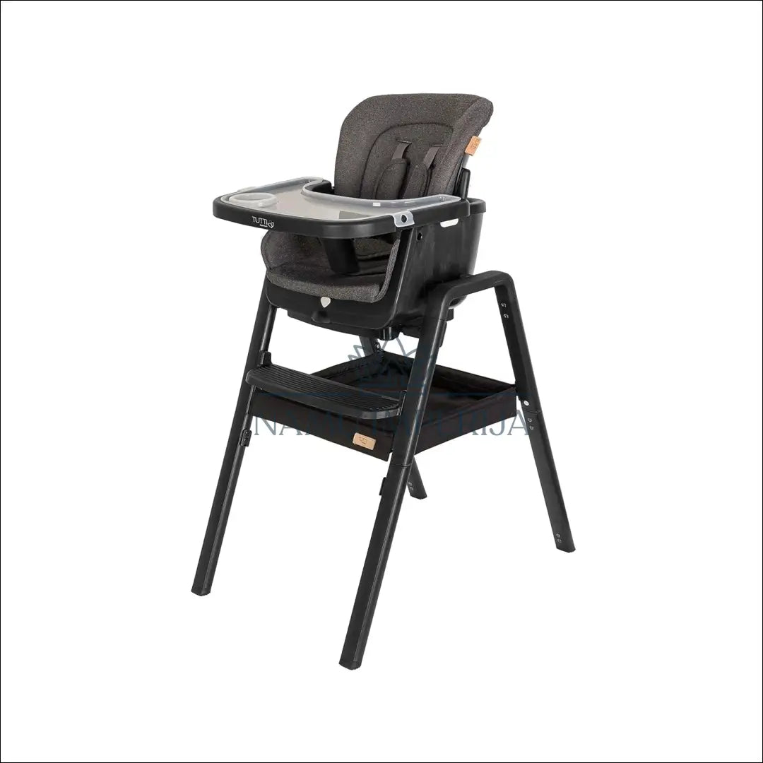 Maitinimo kėdutė ’Tutti’ KI1250 €94 Save 50% 50 100, __label:Pristatymas 1 2 d.d., color juoda, pilka, kita €50 to €100