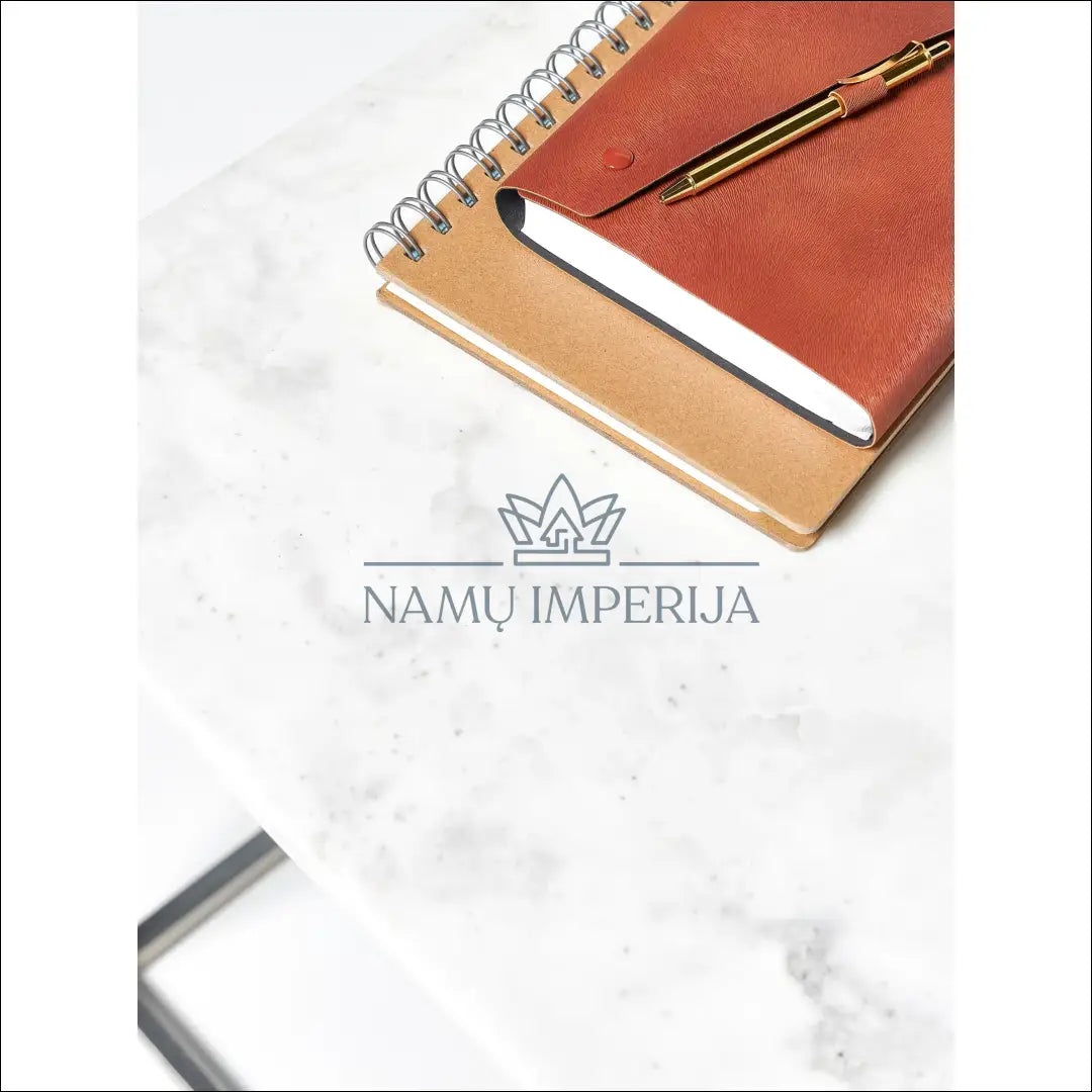 Marmurinis kavos staliukas SI1770 €108 Save 65% 100 200, __label:Pristatymas 1 2 d.d., color balta, sidabrine,