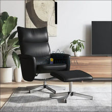 Laadige pilt üles galeriivaatesse Masažinis fotelis su pėdų kėdute MI517 - €94 Save 50% 50-100, color-juoda, color-sidabrine, foteliai,
