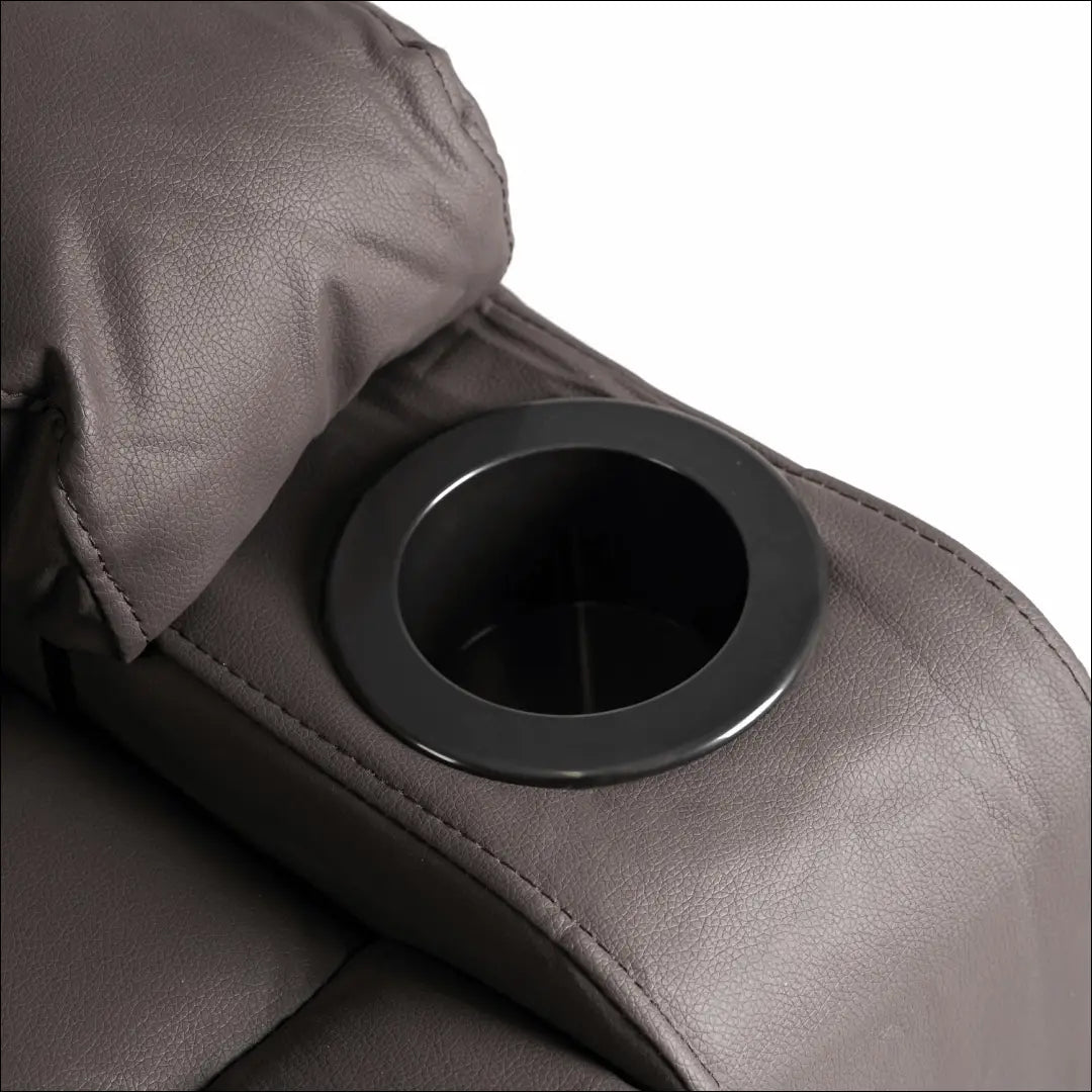 Masažinis krėslas tamsiai ruda eko oda TE1302 - €324.51 Save 15% __label:Pristatymas 5-14 d.d., Newelite Naujausi
