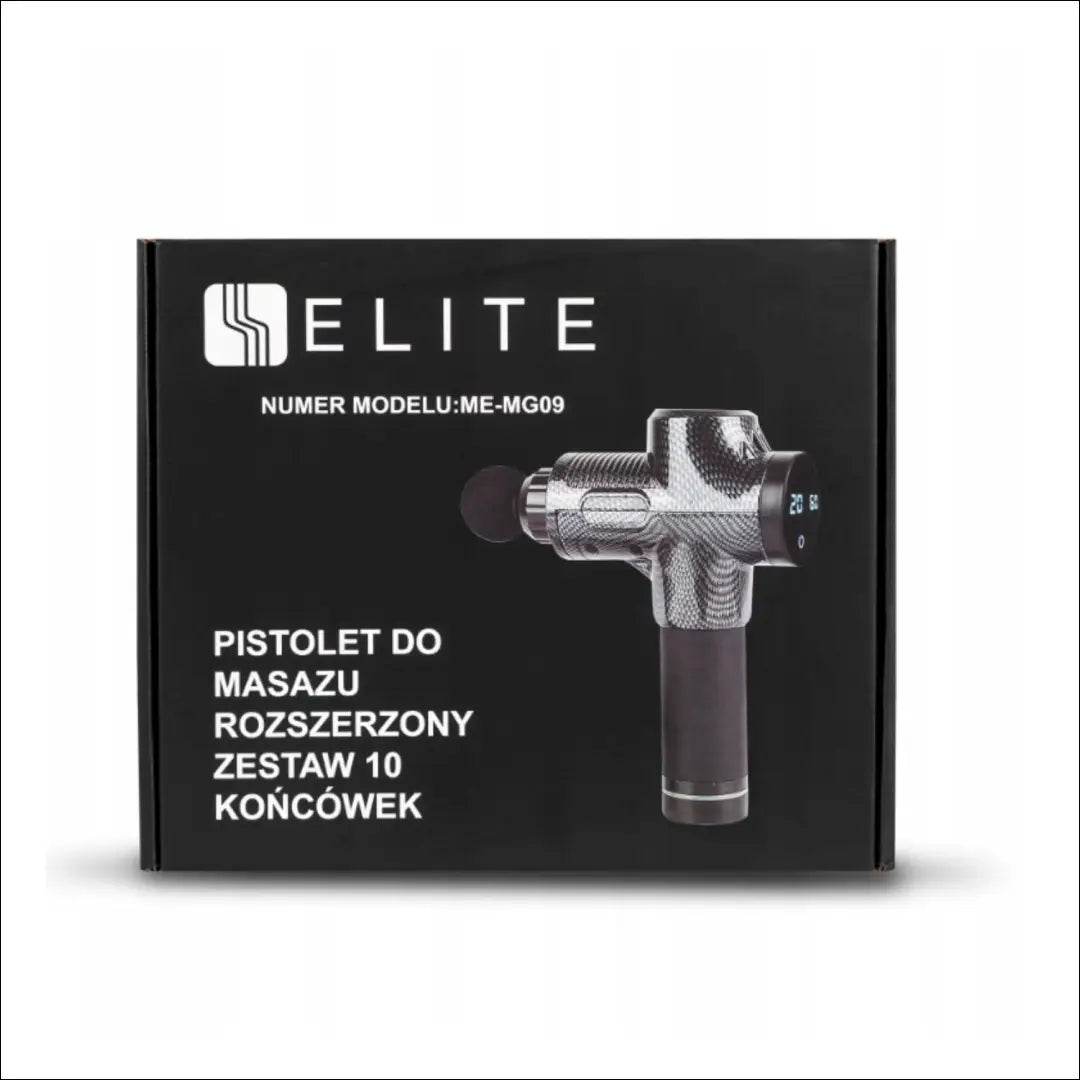 Masažinis pistoletas juodos spalvos TE1111 - €34 Save 15% 25-50, __label:Pristatymas 5-14 d.d., elite,