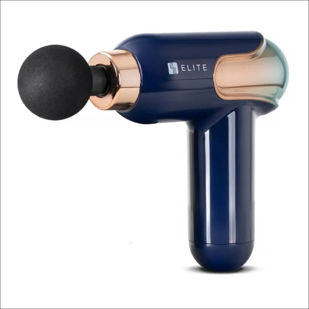 Masažinis pistoletas tamsiai mėlynos spalvos / auksinės TE1110 - €18 Save 10% __label:Pristatymas 5-14 d.d., elite,