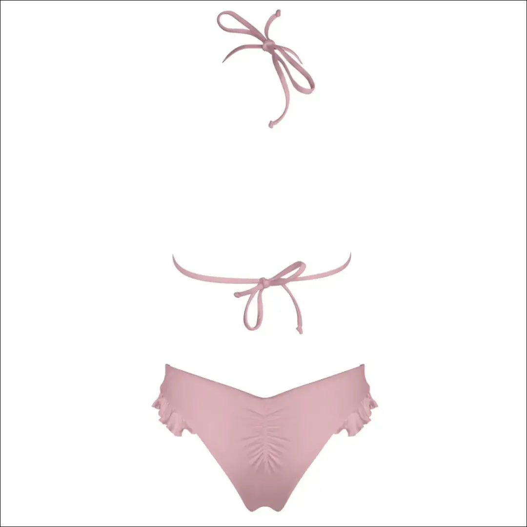 Maudymosi kostiumėlis DR071 - €70 Save 50% 50-100, __label:Pristatymas 1-2 d.d., color-rozine, drabuziai, tekstile €50