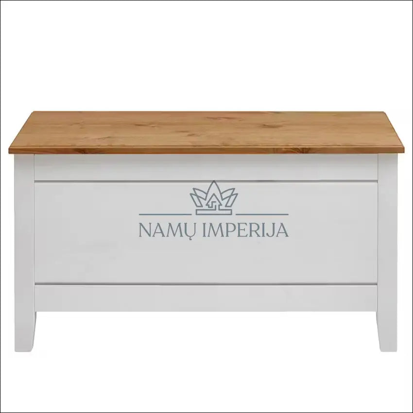 Medinė daiktadėžė KI1301 €75 Save 50% 50 100, __label:Pristatymas 1 2 d.d., color balta, ruda, kita €50 to €100 Storage