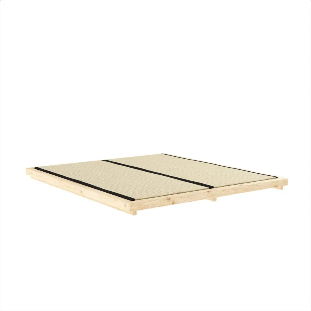 Medinė miegamojo lova (140x200cm) GI710 - €190 Save 50% 100-200, __label:Pristatymas 1-2 d.d., color-ruda,