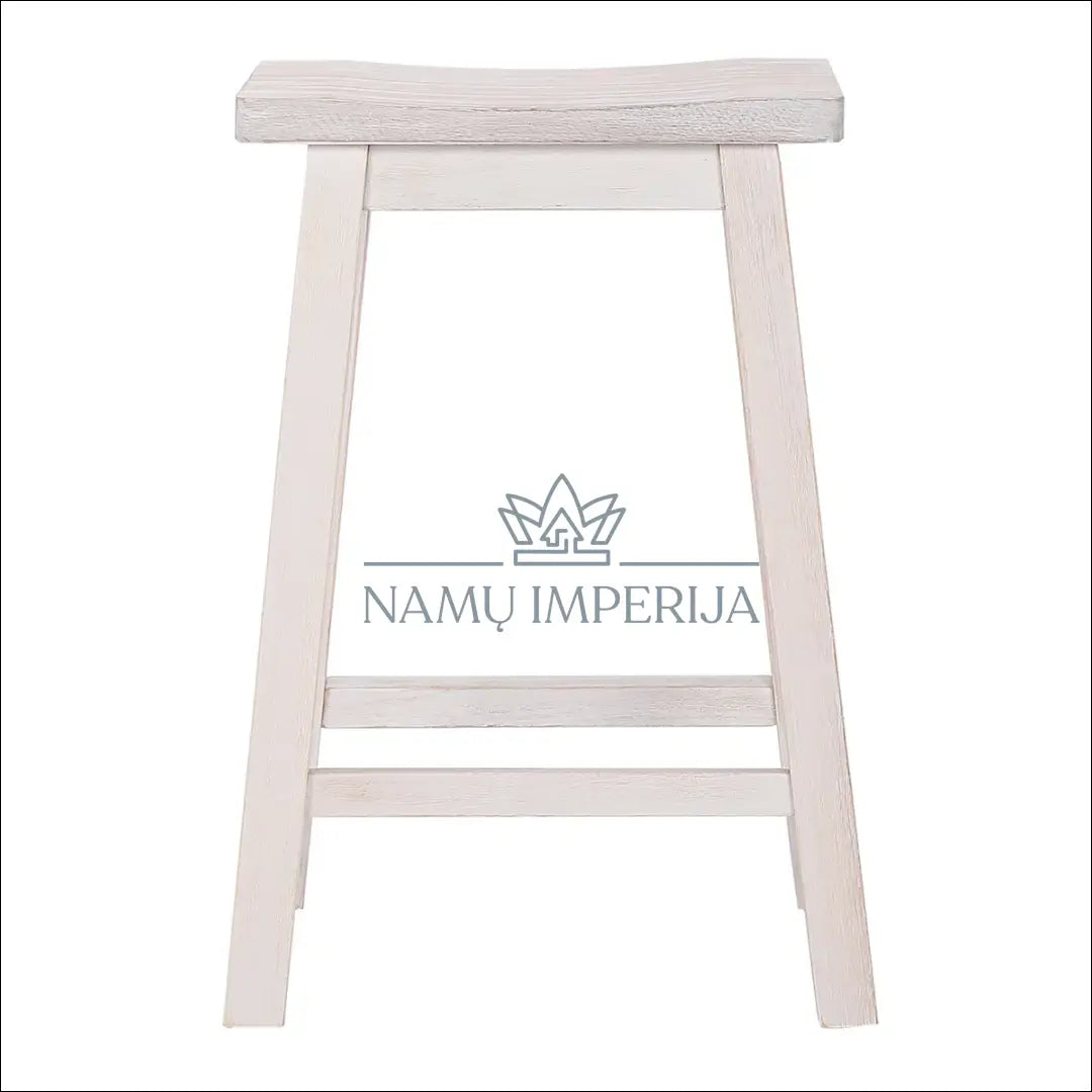 Medinė pusbario kėdė VI1013 €72 Save 50% 50 100, __label:Pristatymas 1 2 d.d., baro kedes, color balta, material medzio