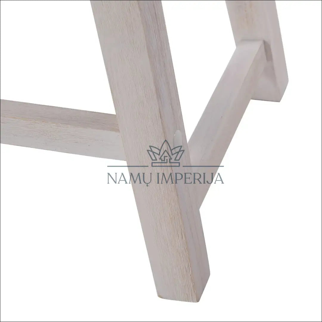 Medinė pusbario kėdė VI1013 €72 Save 50% 50 100, __label:Pristatymas 1 2 d.d., baro kedes, color balta, material medzio