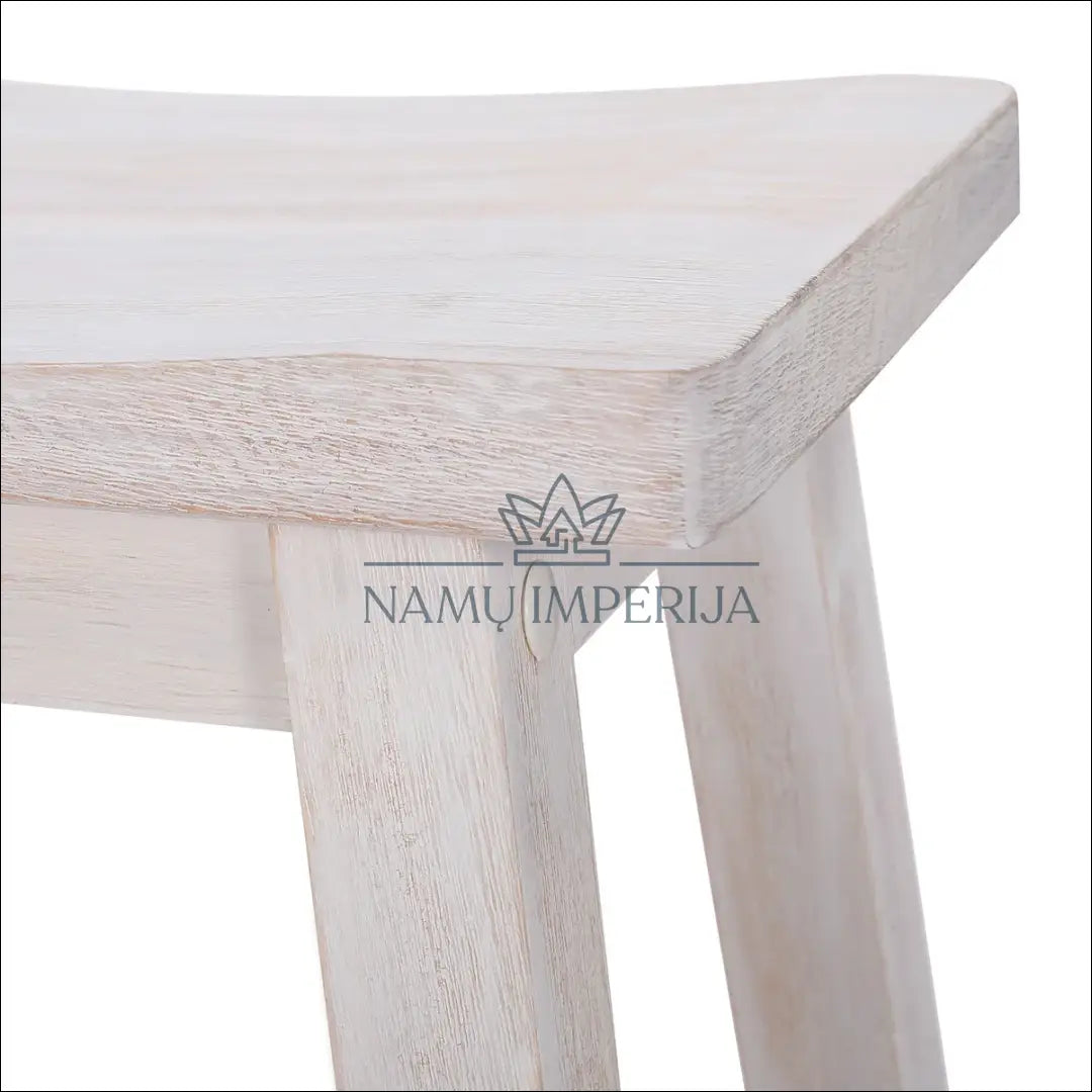 Medinė pusbario kėdė VI1013 €72 Save 50% 50 100, __label:Pristatymas 1 2 d.d., baro kedes, color balta, material medzio