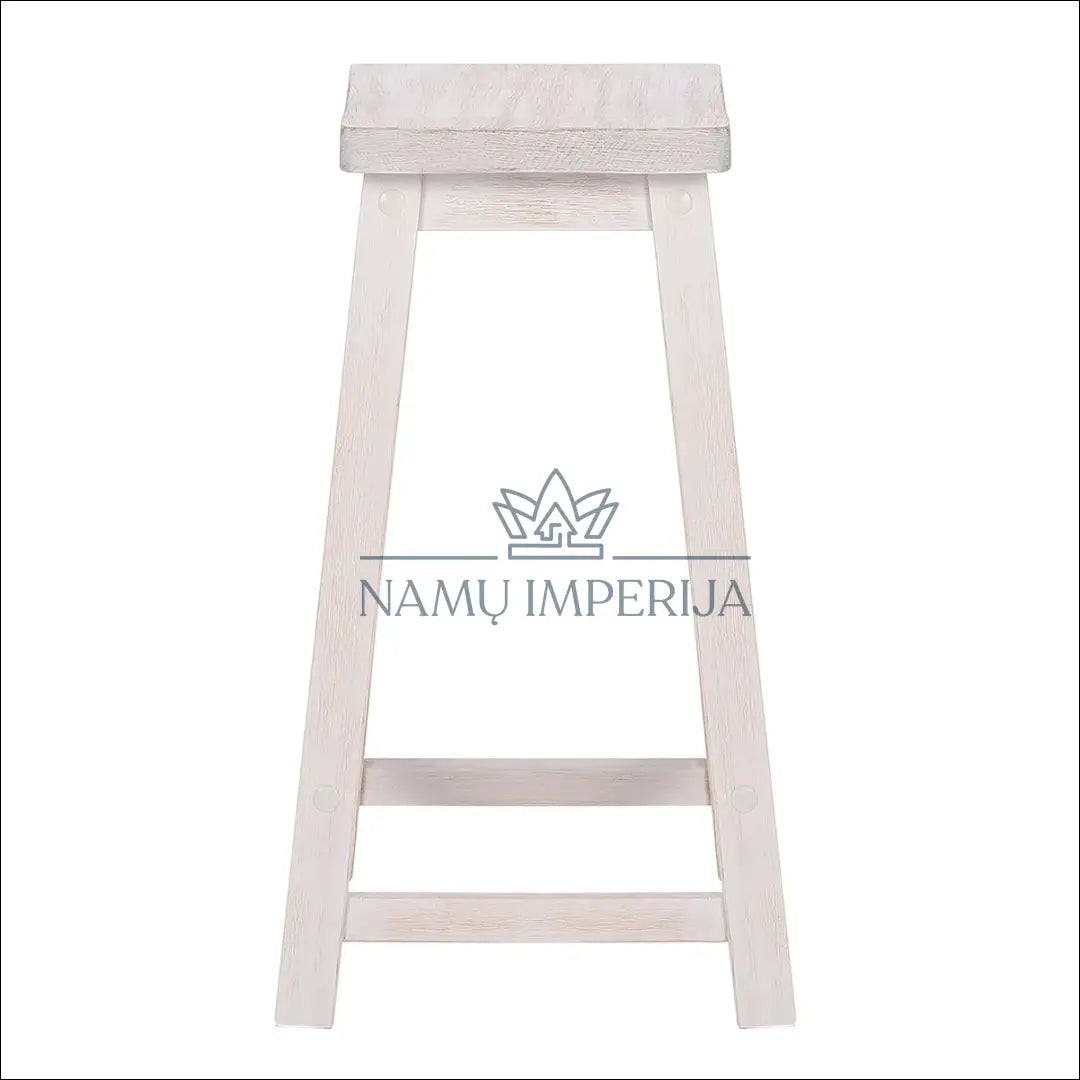 Medinė pusbario kėdė VI1013 €72 Save 50% 50 100, __label:Pristatymas 1 2 d.d., baro kedes, color balta, material medzio