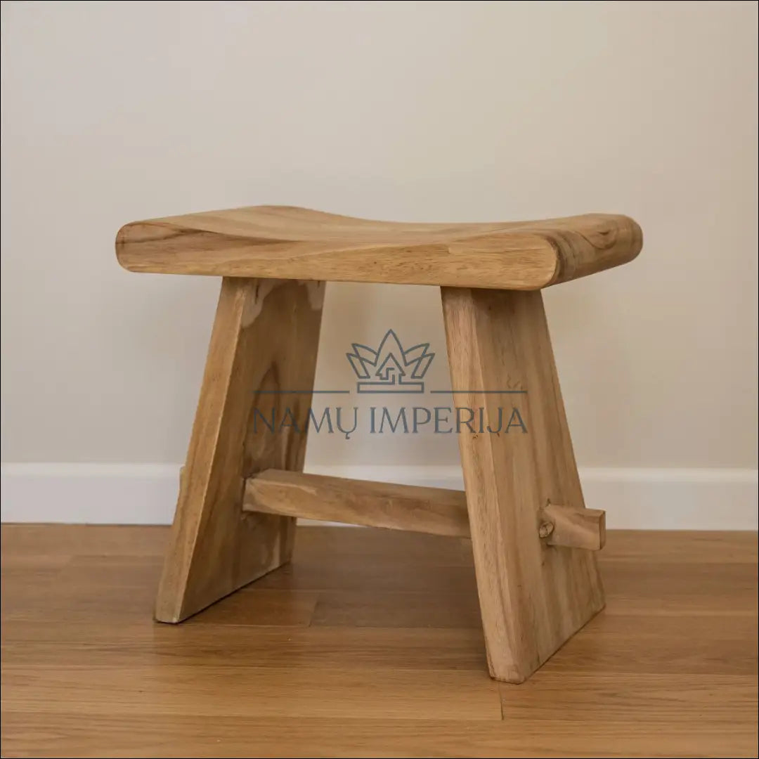 Medinė taburetė VI610 - €64 Save 50% 50-100, color-ruda, kedes-valgomojo, kita, material-medzio-masyvas Kėdės