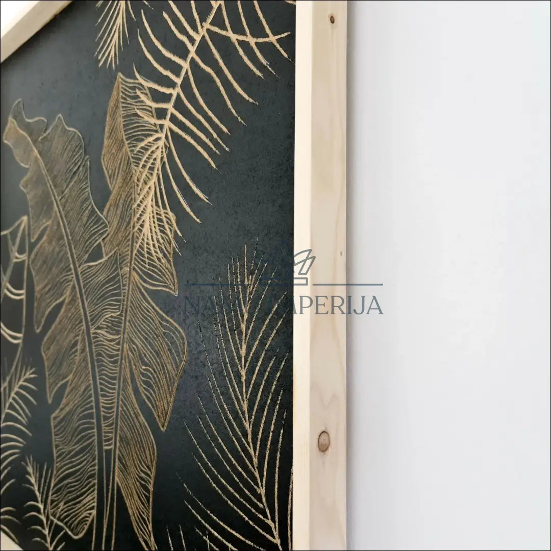 Medinis paveikslas DI10073 - €64 Save 50% 50-100, __label:Pristatymas 1-2 d.d., color-juoda, color-ruda, interjeras €50