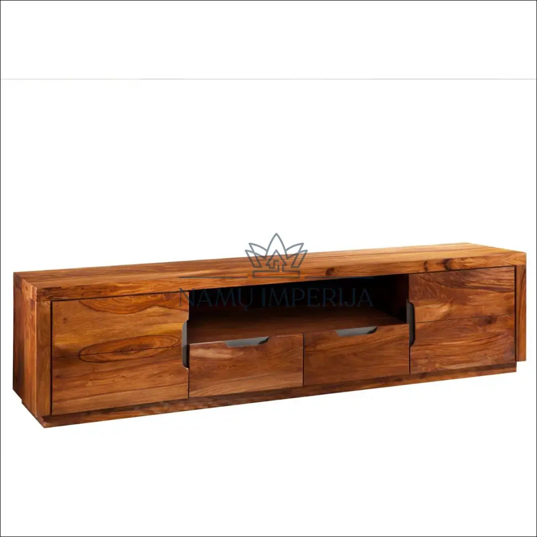 Medinis TV staliukas SI1850 - €535 Save 50% __label:Pristatymas 1-2 d.d., color-ruda, material-medzio-masyvas,