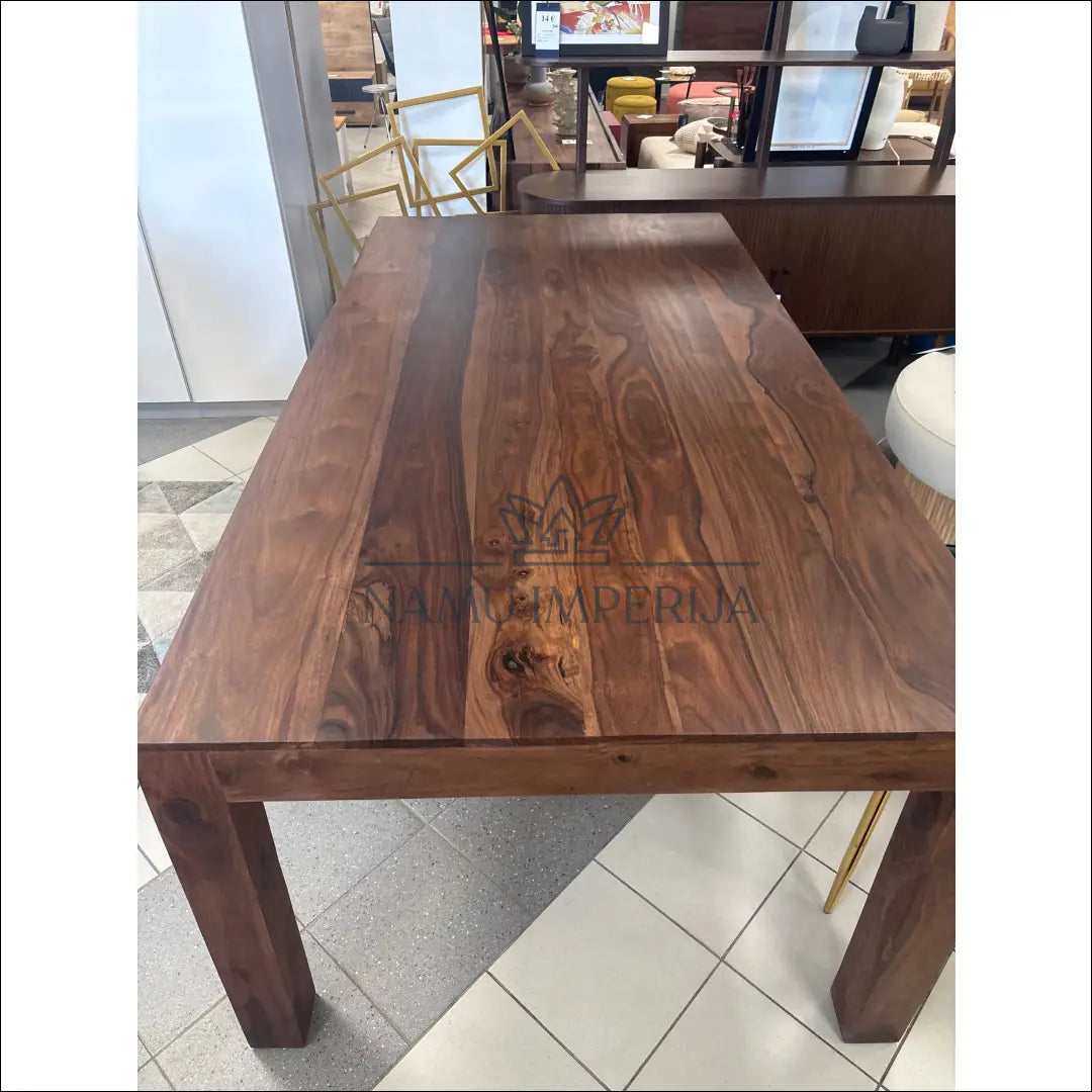 Medinis valgomojo stalas VI1044 - €390 Save 50% __label:Pristatymas 1-2 d.d., color-ruda, material-medzio-masyvas,