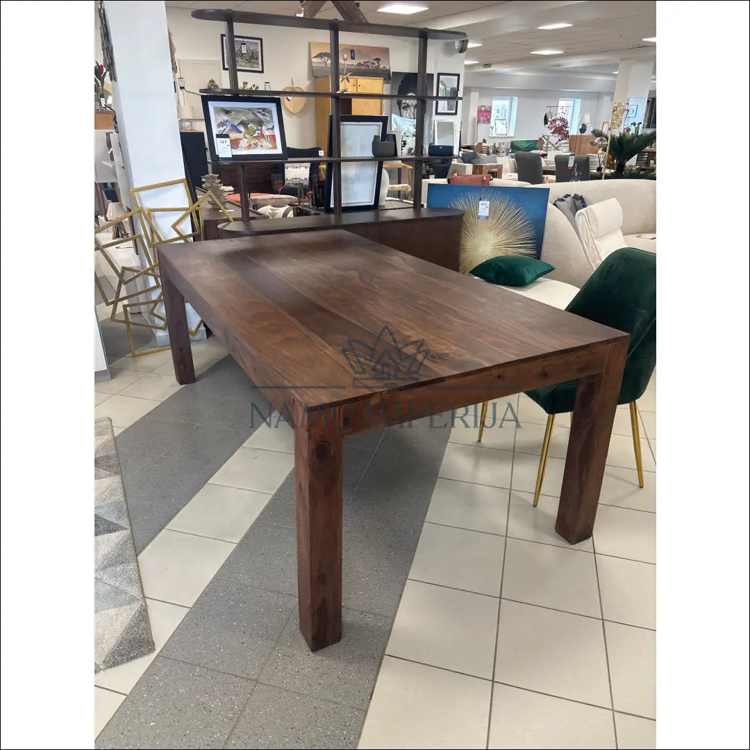 Medinis valgomojo stalas VI1044 - €390 Save 50% __label:Pristatymas 1-2 d.d., color-ruda, material-medzio-masyvas,