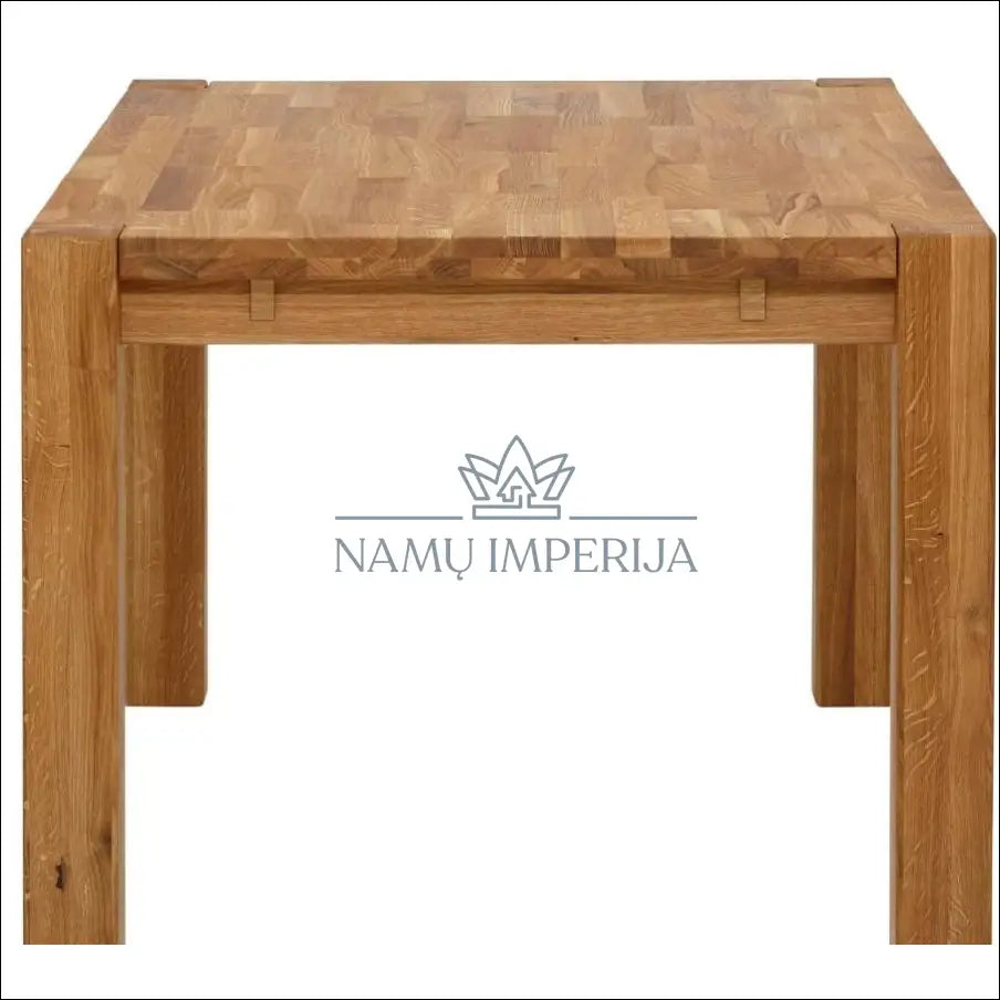 Medinis valgomojo stalas VI977 - €193 Save 60% 100-200, __label:Pristatymas 1-2 d.d., color-ruda,