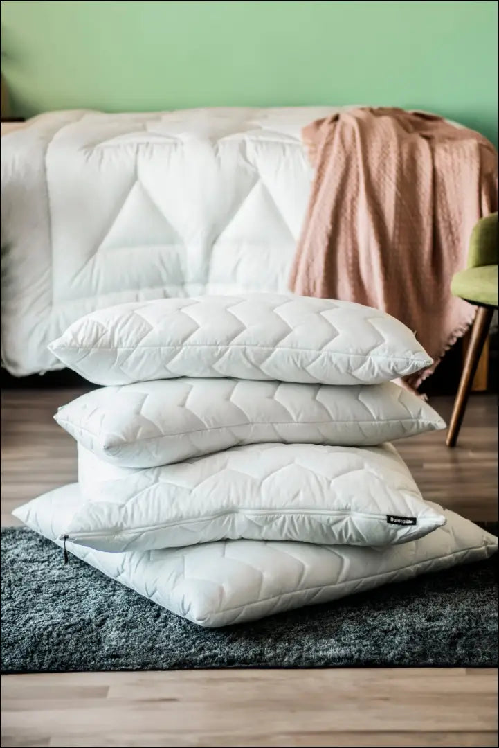 Medvilninė 4 sezonų antklodė (155x220cm) “Dunlopillo” DI12443 - €135 Save 50% 100-200, __label:Pristatymas 1-2 d.d.,