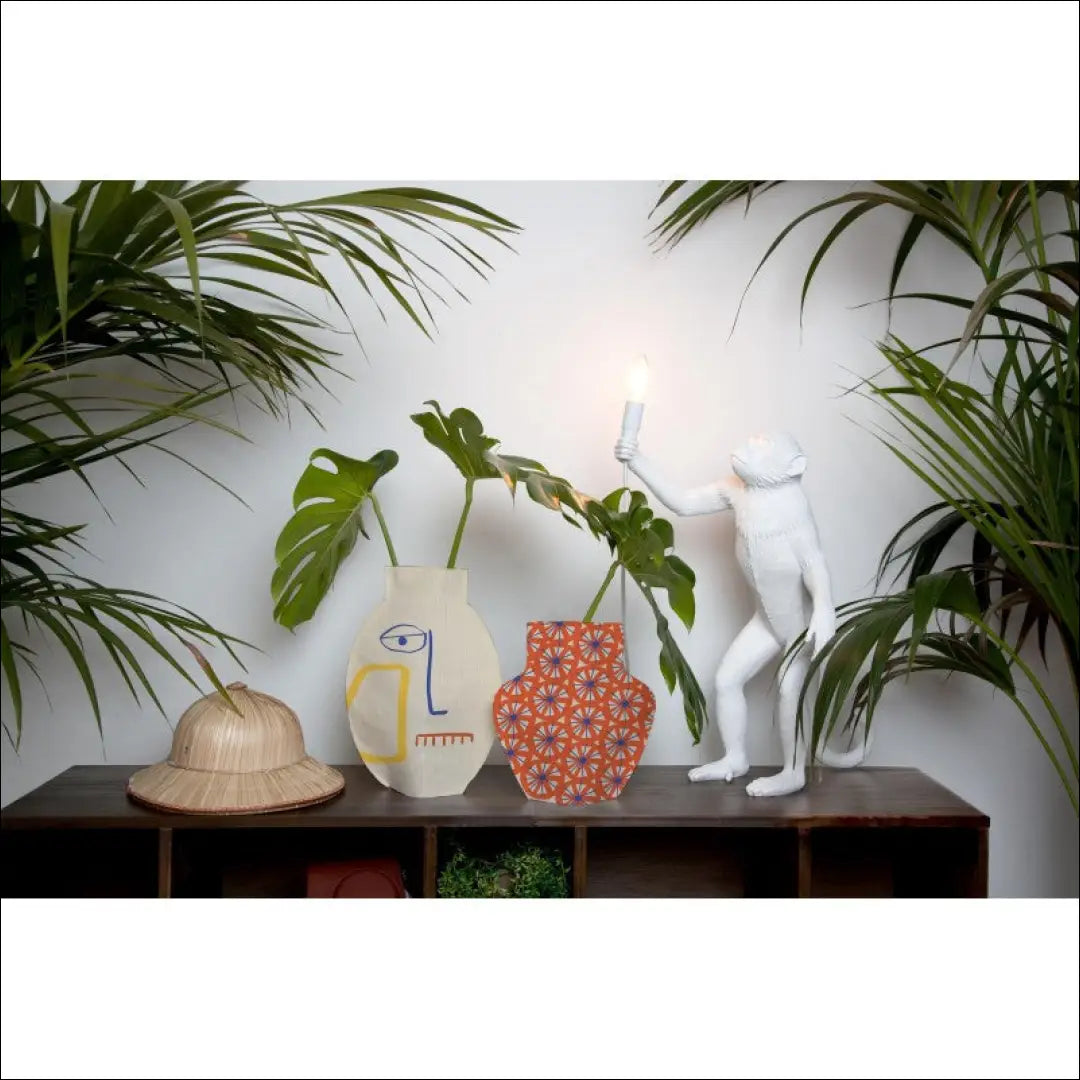 Medžiaginės vazos (2vnt) DI5990 - €13 Save 70% __label:Pristatymas 1-2 d.d., color-marga, color-margas, color-oranzine,