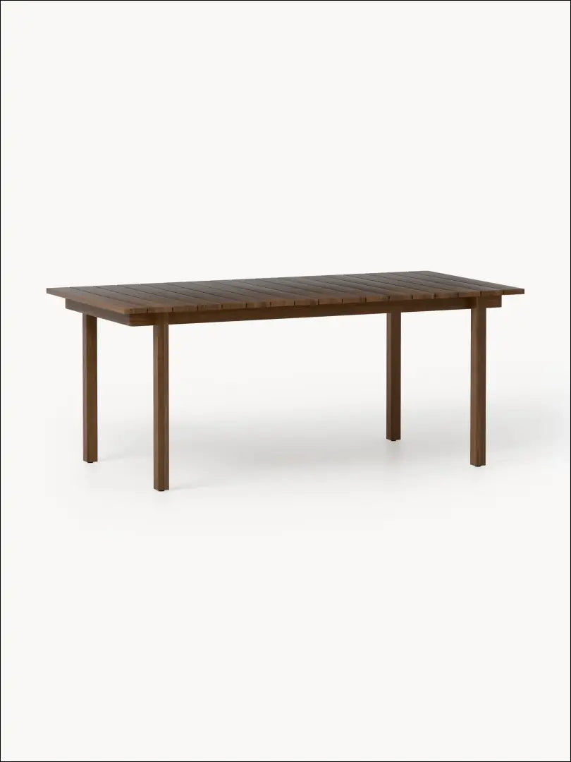 Medžio masyvo lauko stalas LI776 - €400 Save 50% __label:Pristatymas 1-2 d.d., color-ruda, baldai, lauko-stalai,