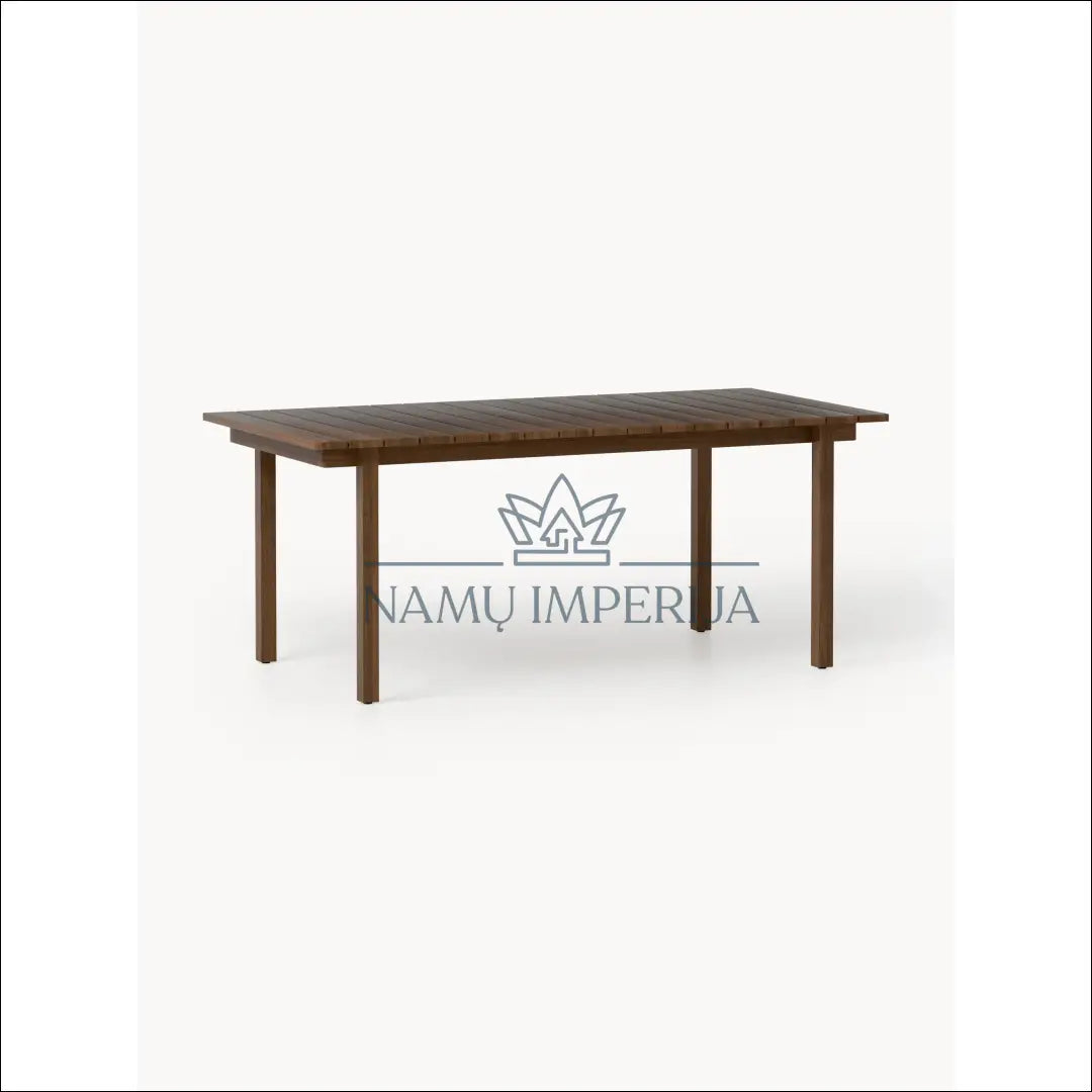 Medžio masyvo lauko stalas LI776 - €400 Save 50% __label:Pristatymas 1-2 d.d., color-ruda, baldai, lauko-stalai,