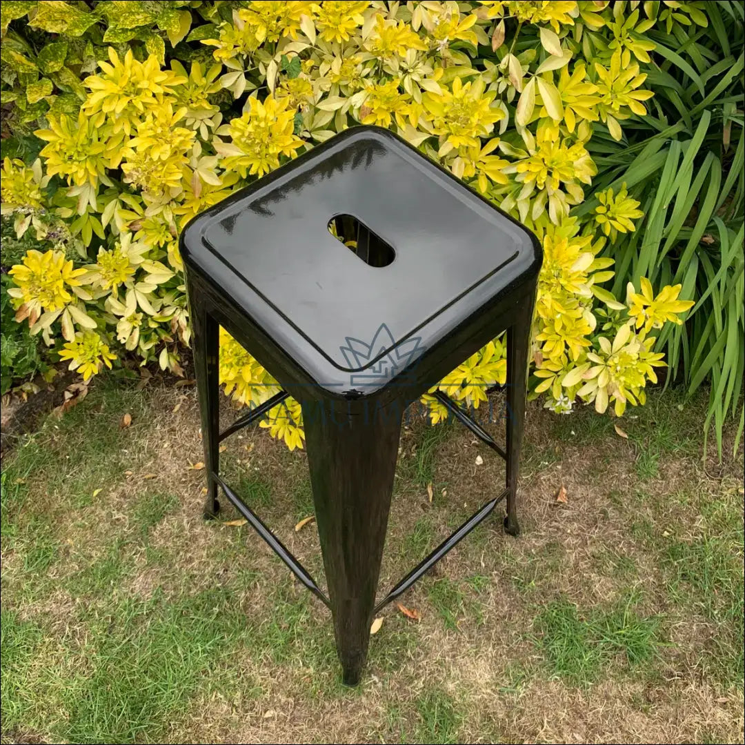 Metalinė baro kėdė VI1055 - €35 Save 50% 25-50, __label:Pristatymas 1-2 d.d., baro-kedes, color-juoda, material-metalas