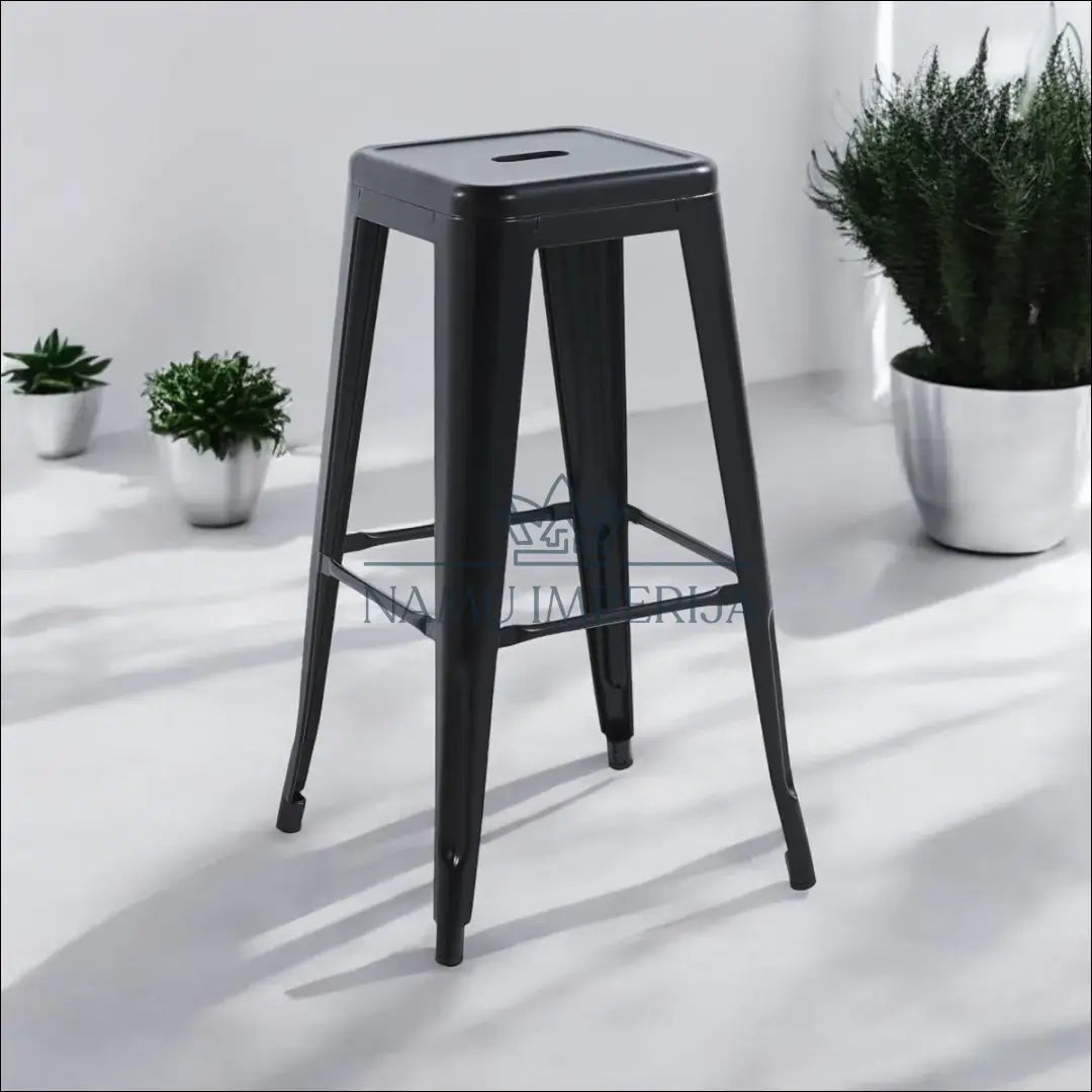Metalinė baro kėdė VI1055 - €35 Save 50% 25-50, __label:Pristatymas 1-2 d.d., baro-kedes, color-juoda, material-metalas