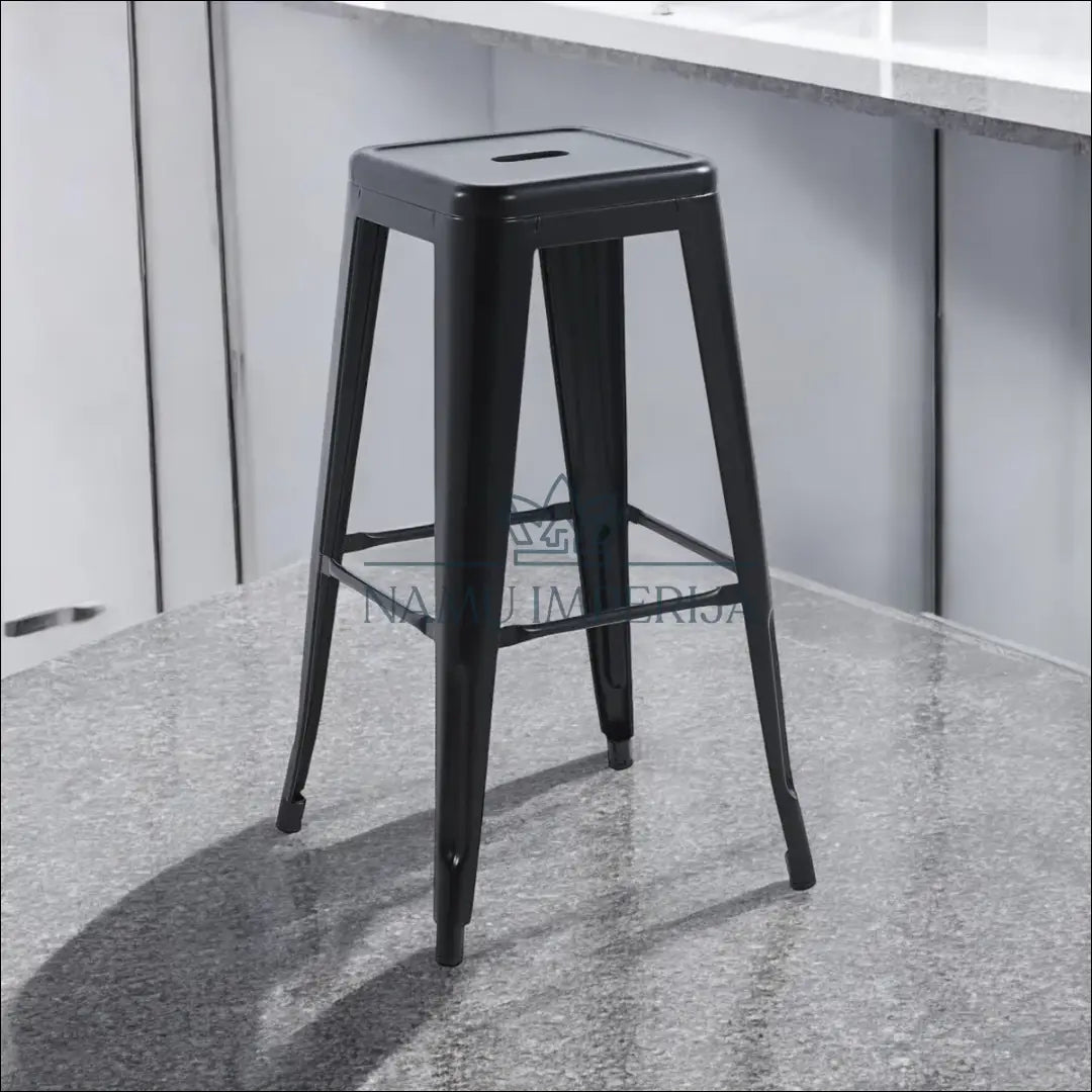 Metalinė baro kėdė VI1055 - €35 Save 50% 25-50, __label:Pristatymas 1-2 d.d., baro-kedes, color-juoda, material-metalas