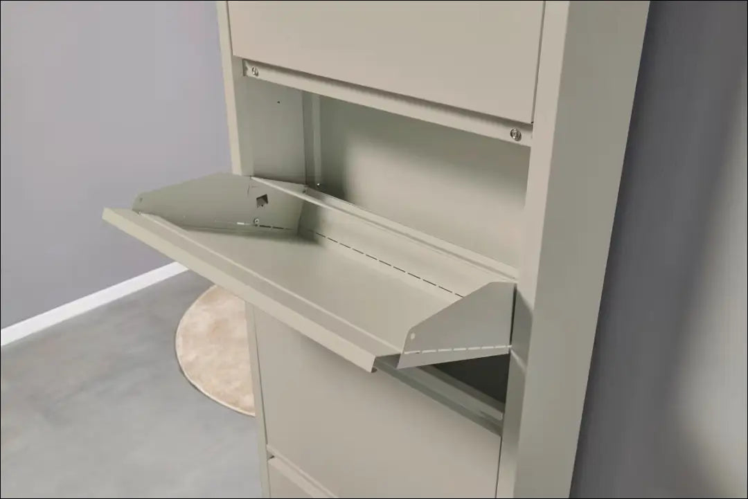 Metalinė batų spintelė KI1671 - €75 Save 50% 50-100, __label:Pristatymas 1-2 d.d., batu-lentyna, batu-spintele,