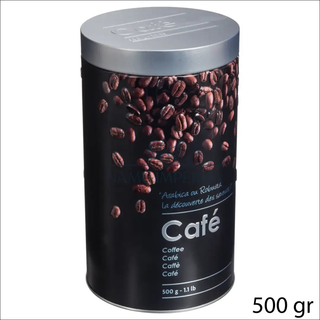 Metalinė kavos dėžė 500g. DA0073 - €10 Save 50% __label:Pristatymas 1-2 d.d., under-25, virtuves, virtuves-reikmenys