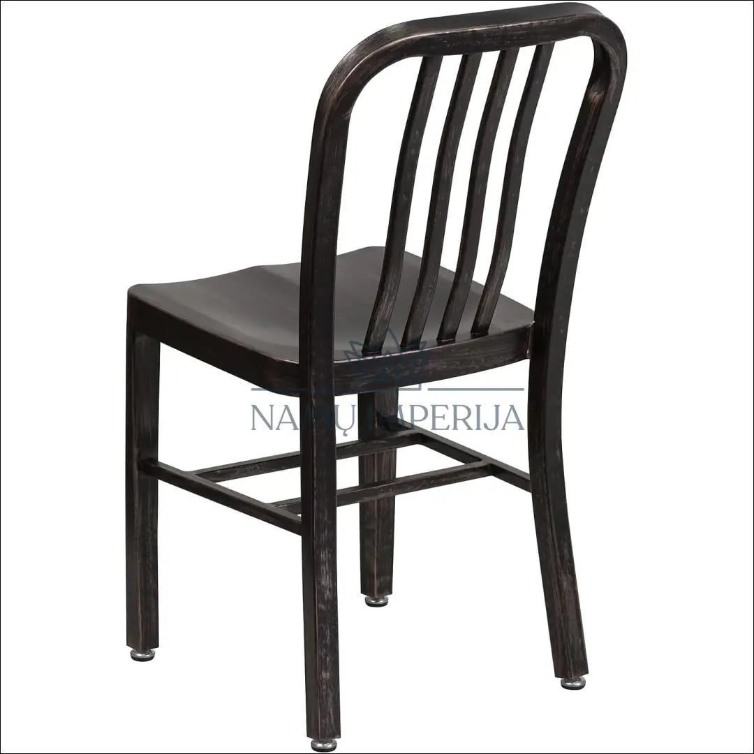 Metalinė kėdė VI1072 - €53 Save 50% 50-100, __label:Pristatymas 1-2 d.d., color-auksine, color-ruda, kedes-valgomojo