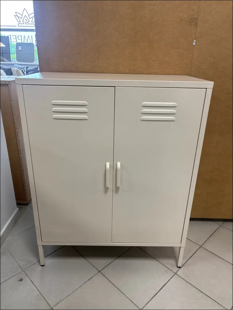 Metalinė komoda SI2229 - €95 Save 50% 50-100, __label:Pristatymas 1-2 d.d., color-kremas, komodos, material-metalas €50