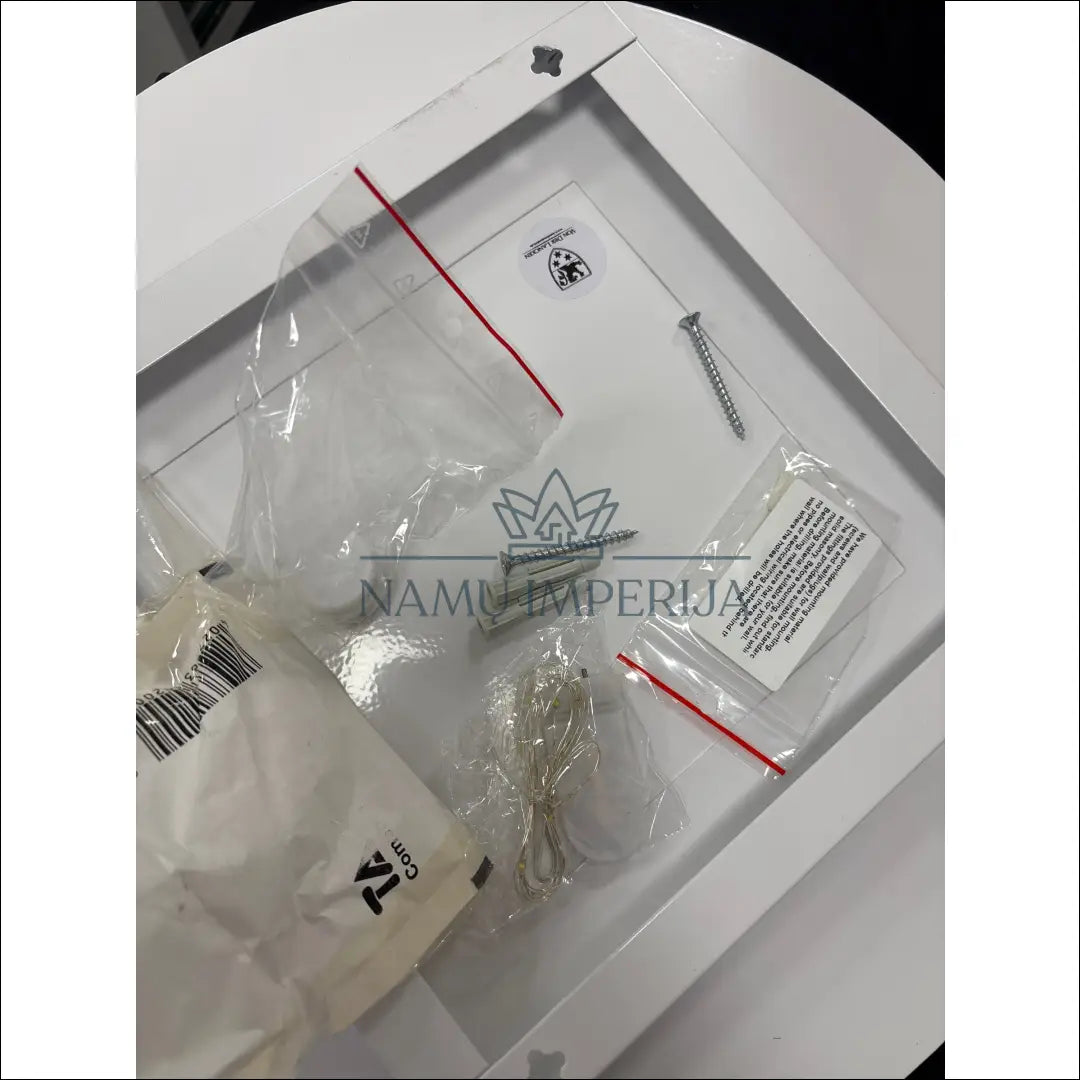 Metalinė LED sienos dekoracija/magnetinė lenta DI10094 - €72 Save 50% 50-100, __label:Pristatymas 1-2 d.d.,