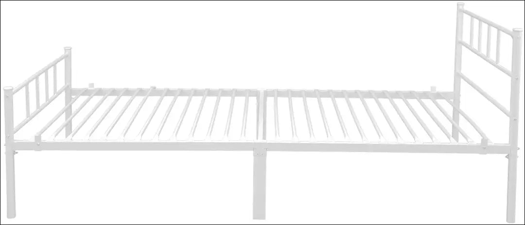 Metalinė lova (90x200cm) GI876 - €80 Save 50% 50-100, __label:Pristatymas 1-2 d.d., color-balta, lovos-miegamojo,