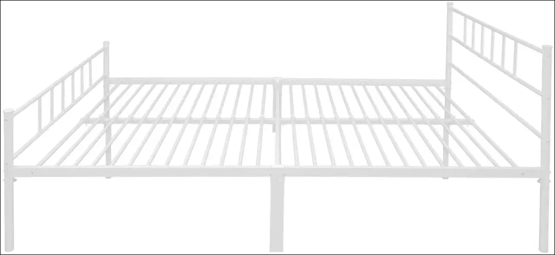 Metalinė miegamojo lova (180x200cm) GI927 - €130 Save 50% 100-200, __label:Pristatymas 1-2 d.d., color-balta,