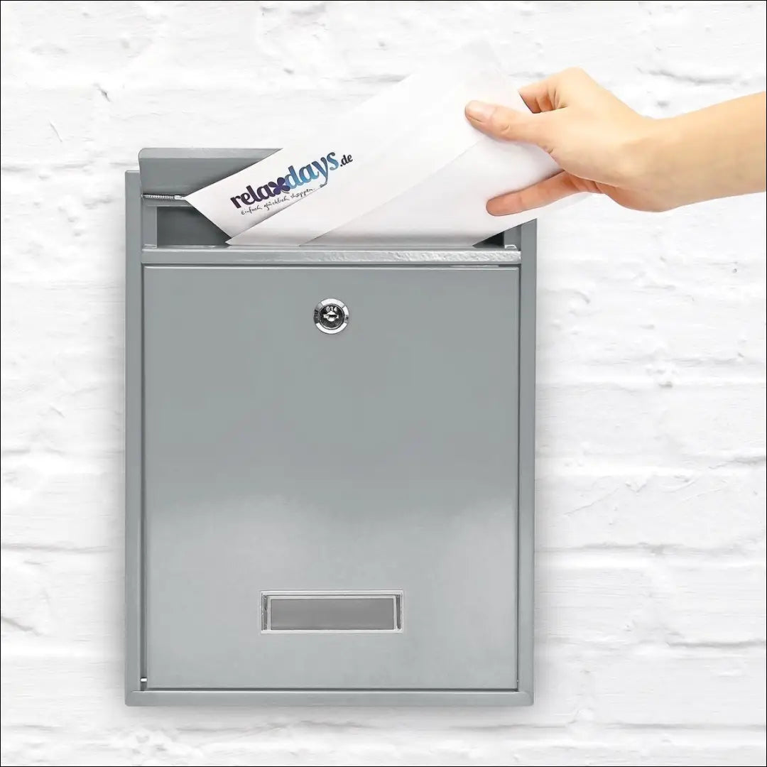 Metalinė pašto dėžutė DA0093 - €25 Save 50% 25-50, __label:Pristatymas 1-2 d.d., pasto-dezute to €50 Mailboxes | Namų